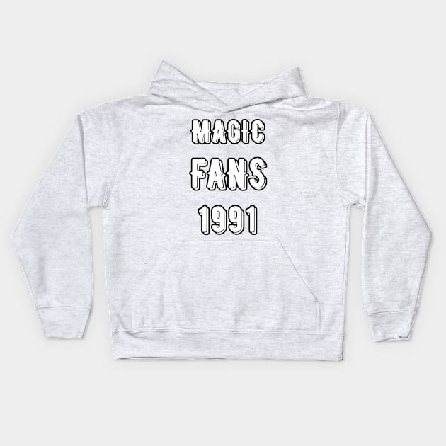 Magic Fans 91 Kids Hoodie by Providentfoot